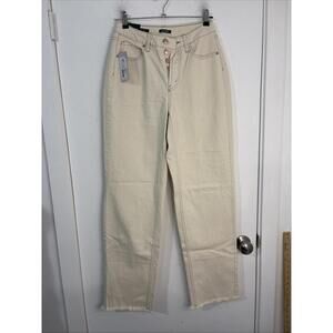 Ladies Sz 6 NWT BARREL STRAIGHT LEG BUTTON FLY JEANS SZ 6‎